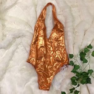 Gold American Apparel unitard - never worn